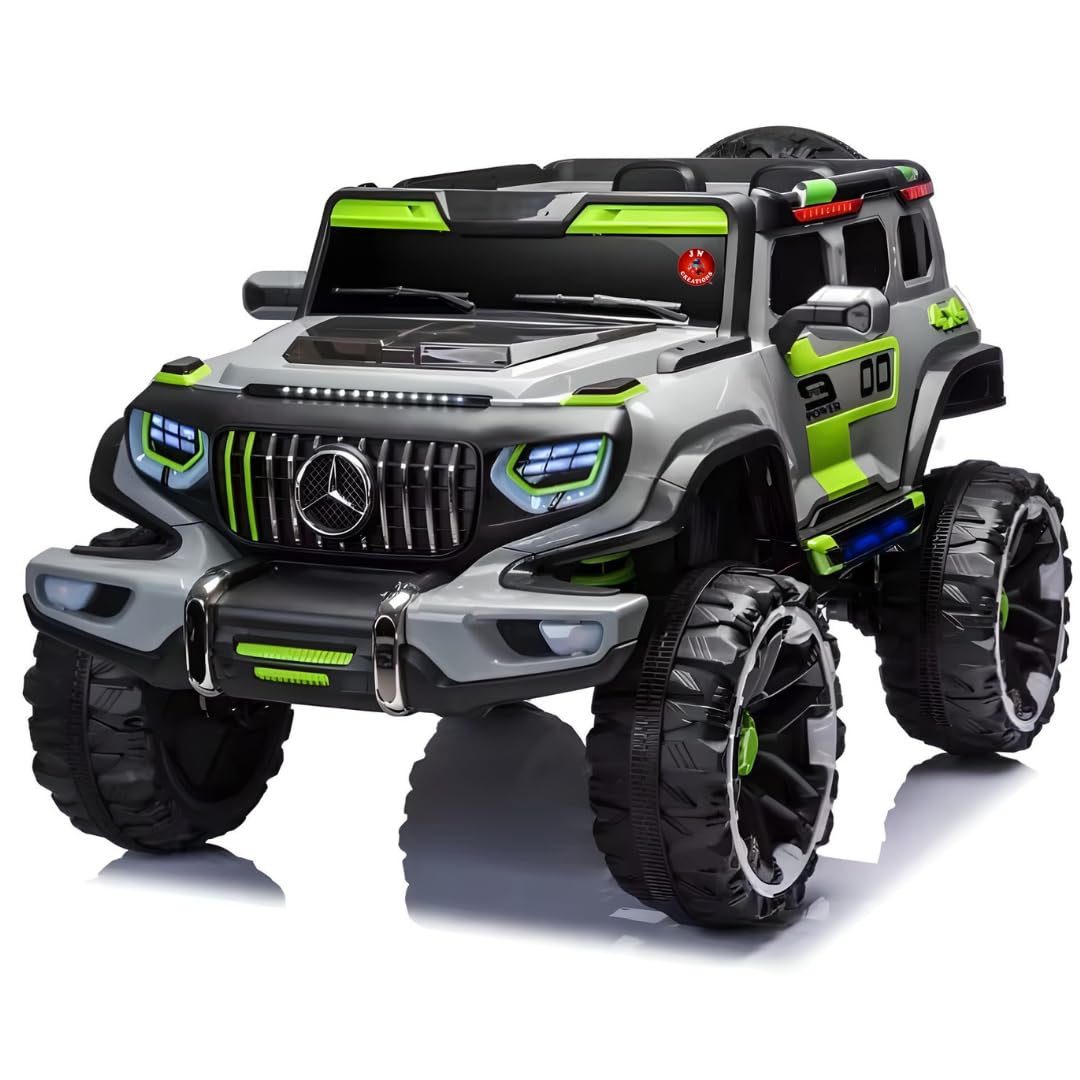 Toysy 12V Kids 4WD Battery Operated Jumbo Size Mercedez Ride On EV1177 Jeep with Remote Control